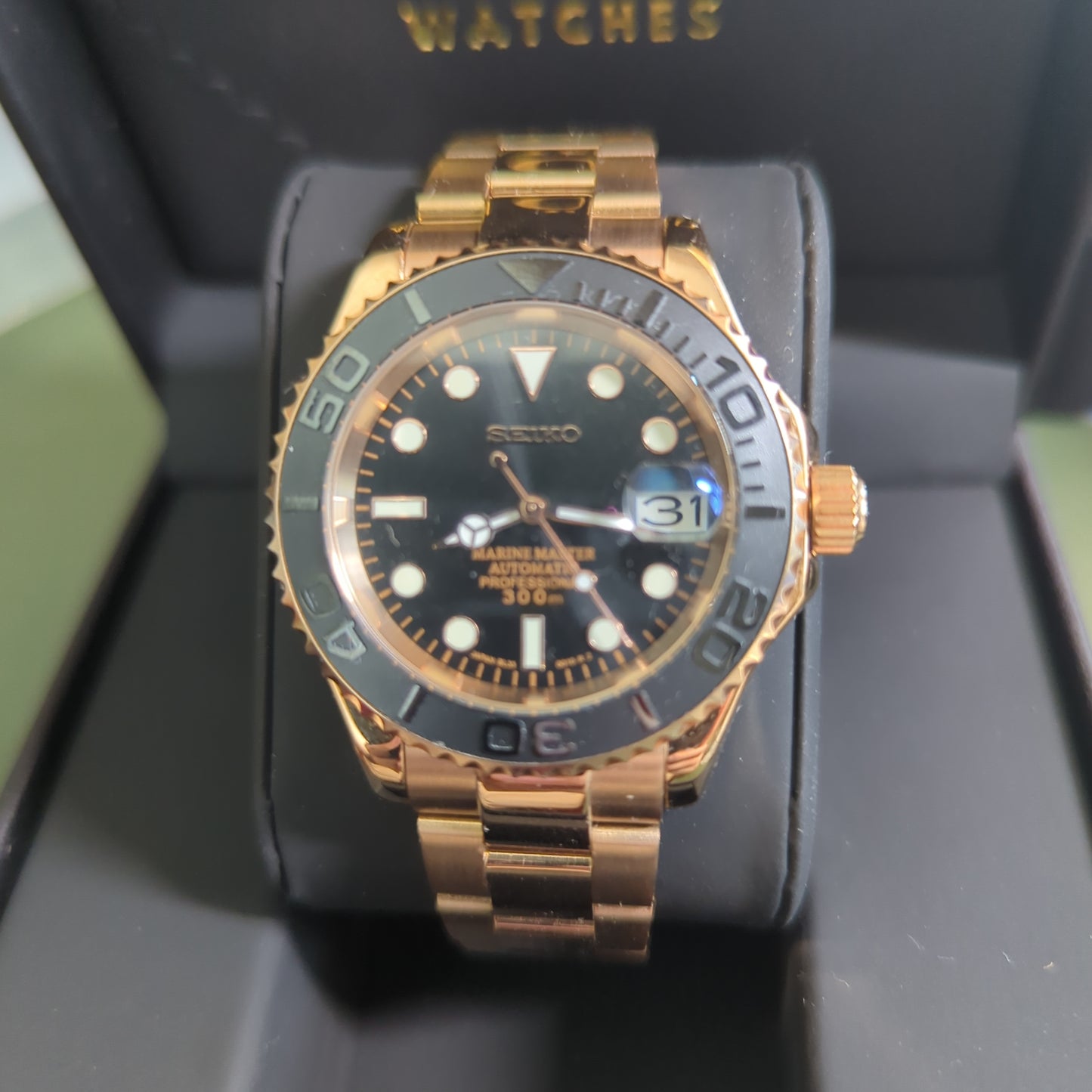 SEIKO-LEX YACHT MASTER ROSE