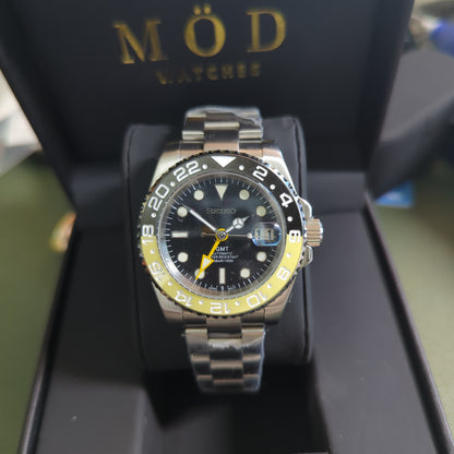 SEIKO-LEX BUMBLE BEE GMT