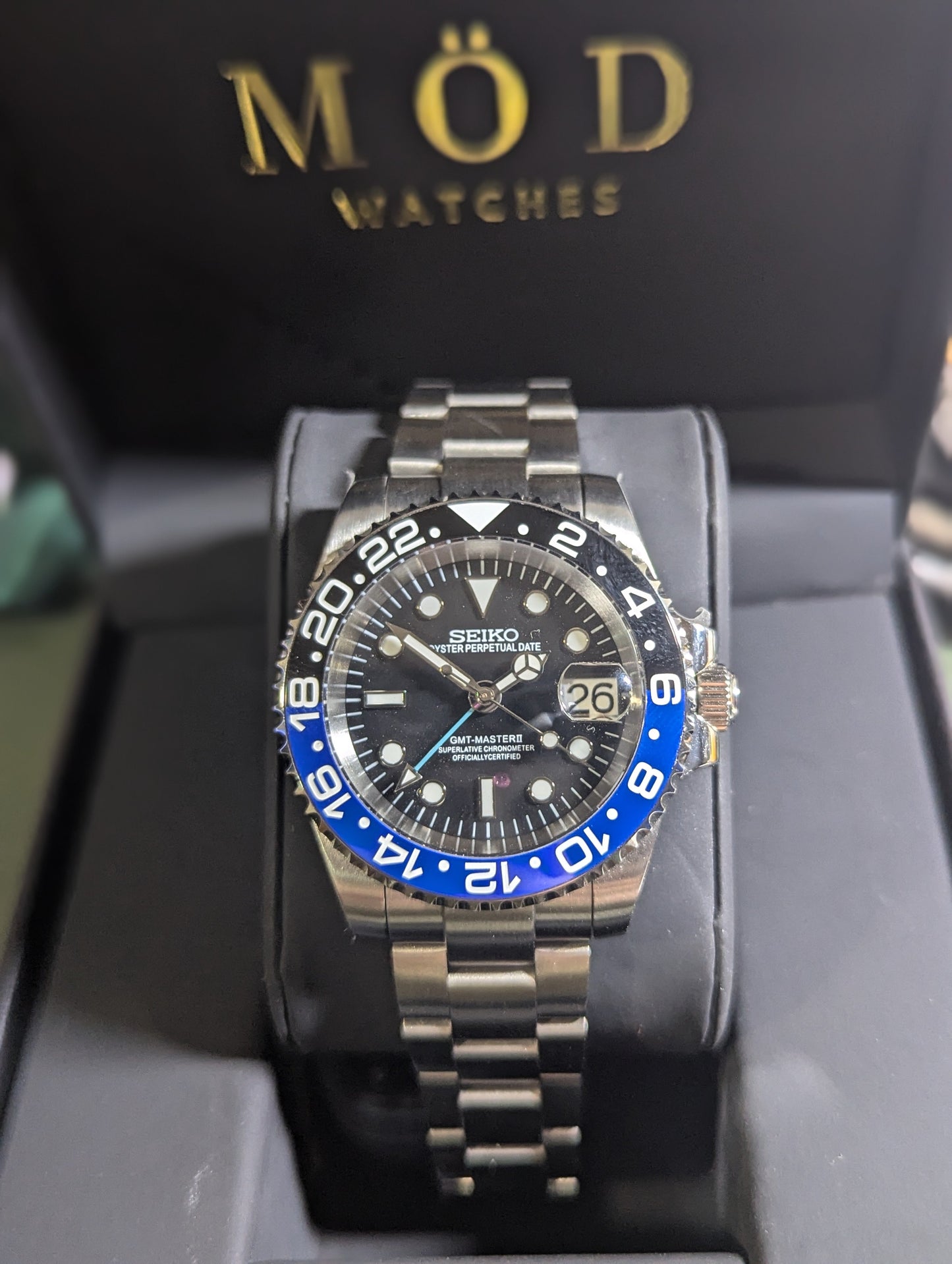 SEIKO-LEX BATMAN GMT