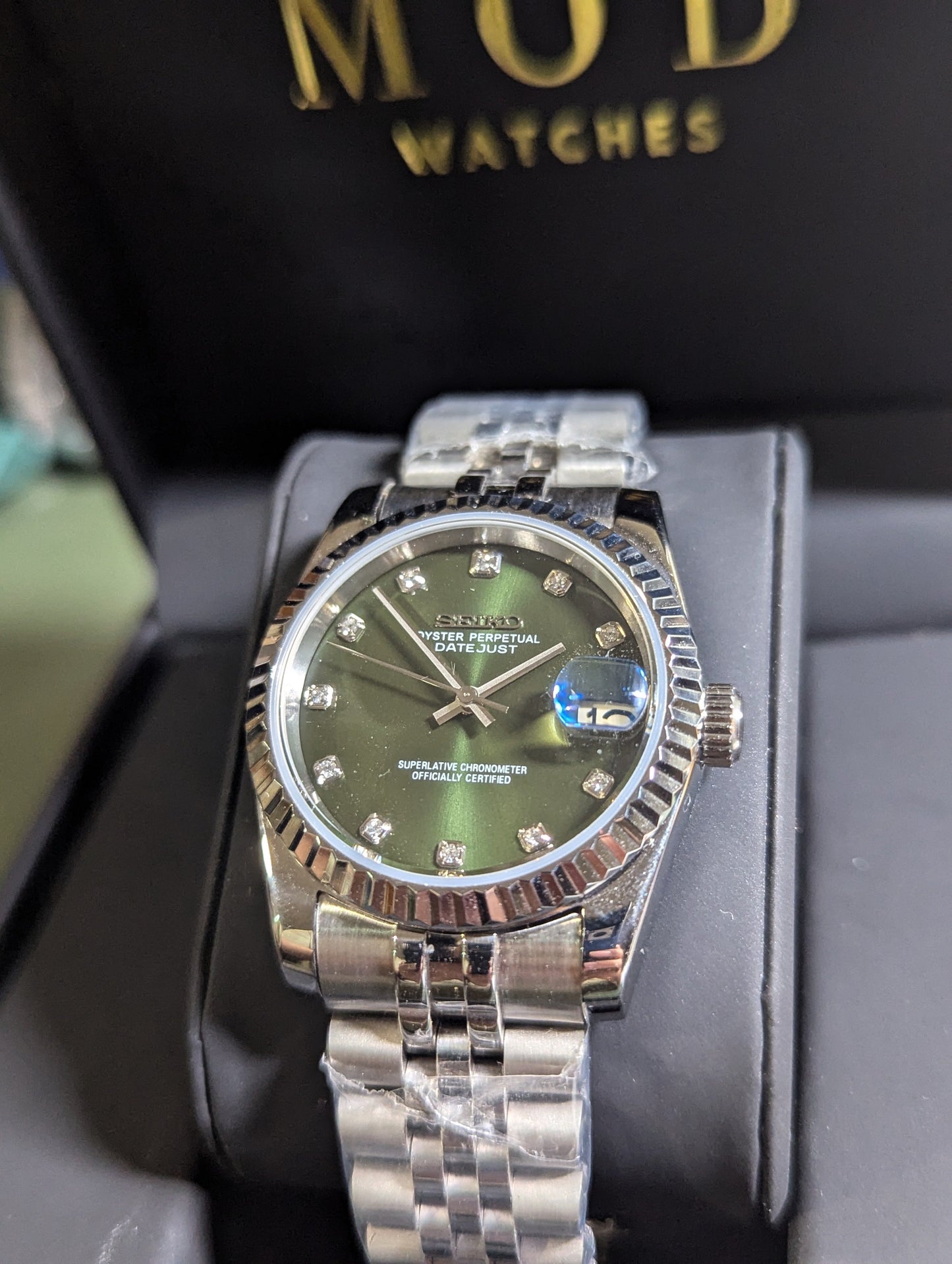 SEIKO-LEX OLIVE DIA DJ