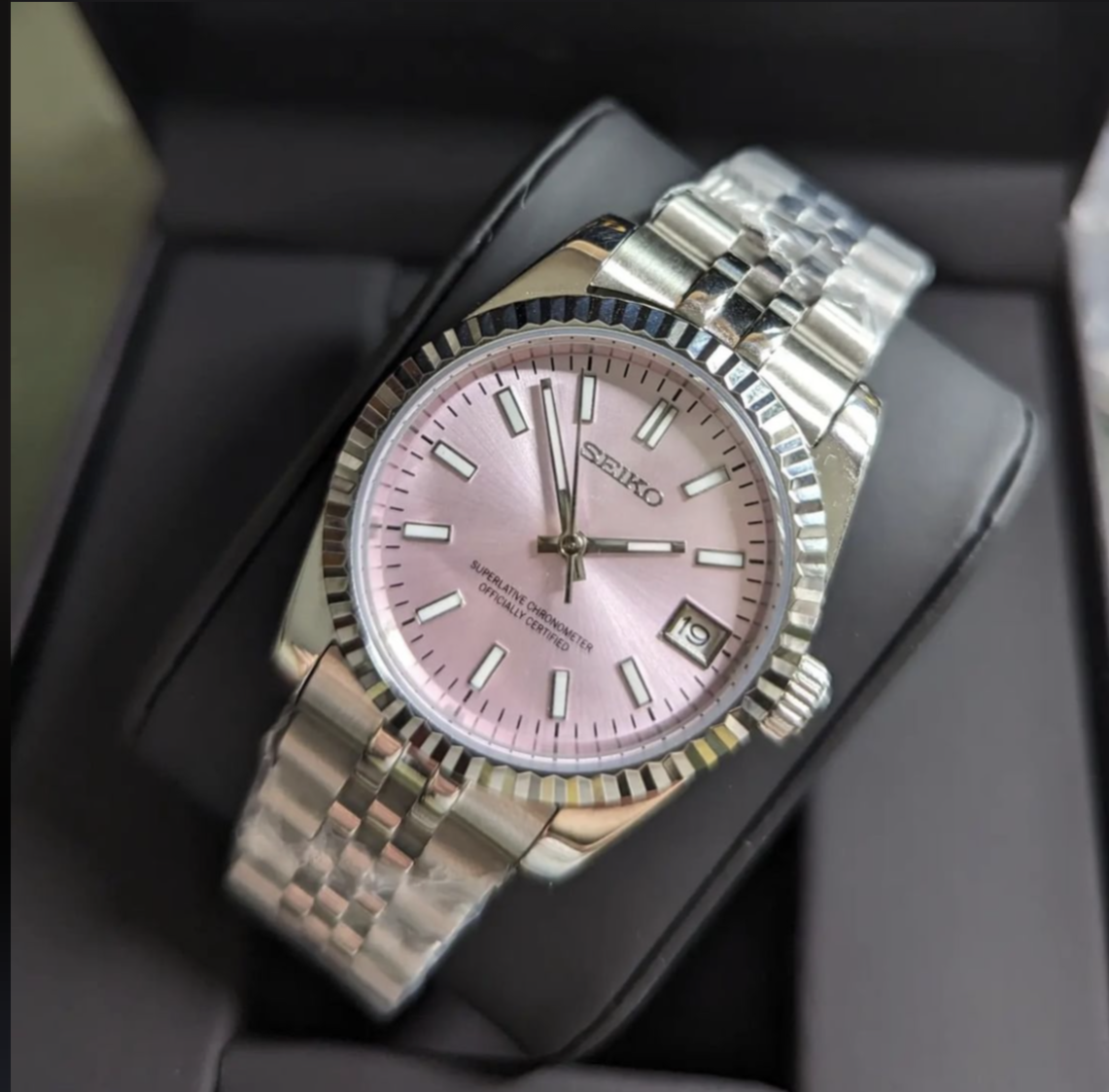 SEIKO-LEX PINK DJ (36MM)