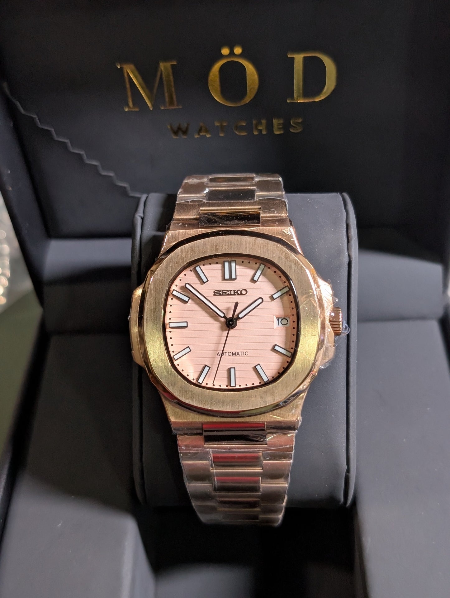 SEIKONAUT ROSE GOLD PINK