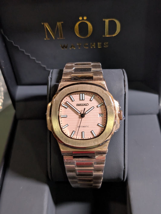 SEIKONAUT ROSE GOLD PINK