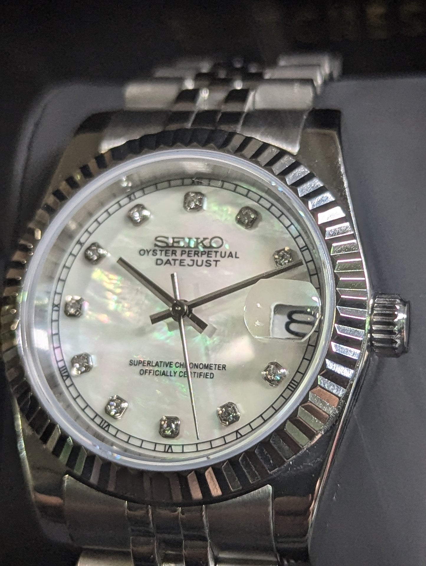 SEIKO-LEX PEARL DIA DJ (36MM)