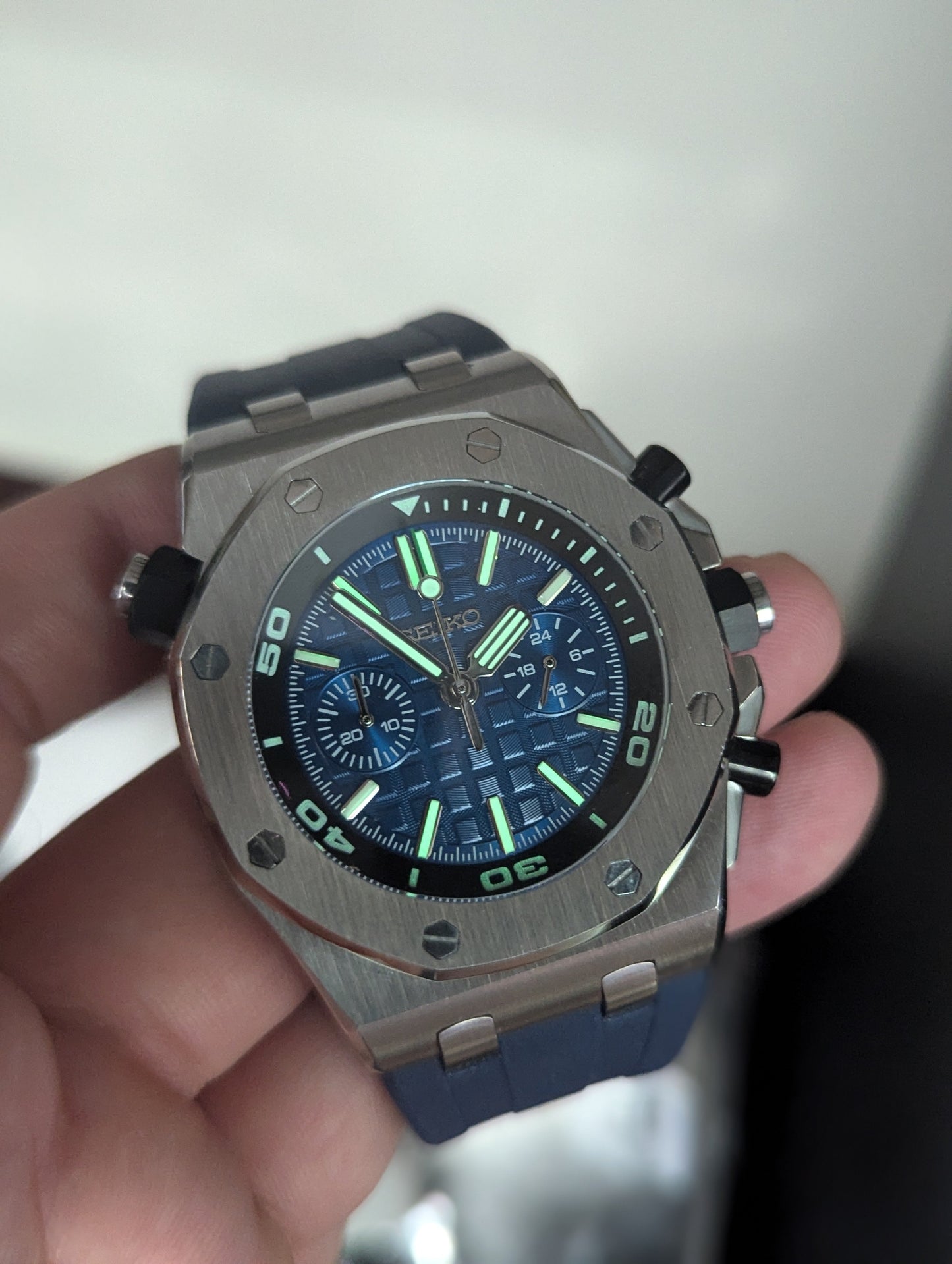 ROYAL SEIKOAK DIVER CHRONO BLUE