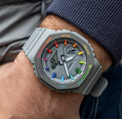 G-Shock CasioOak Grey Rainbow