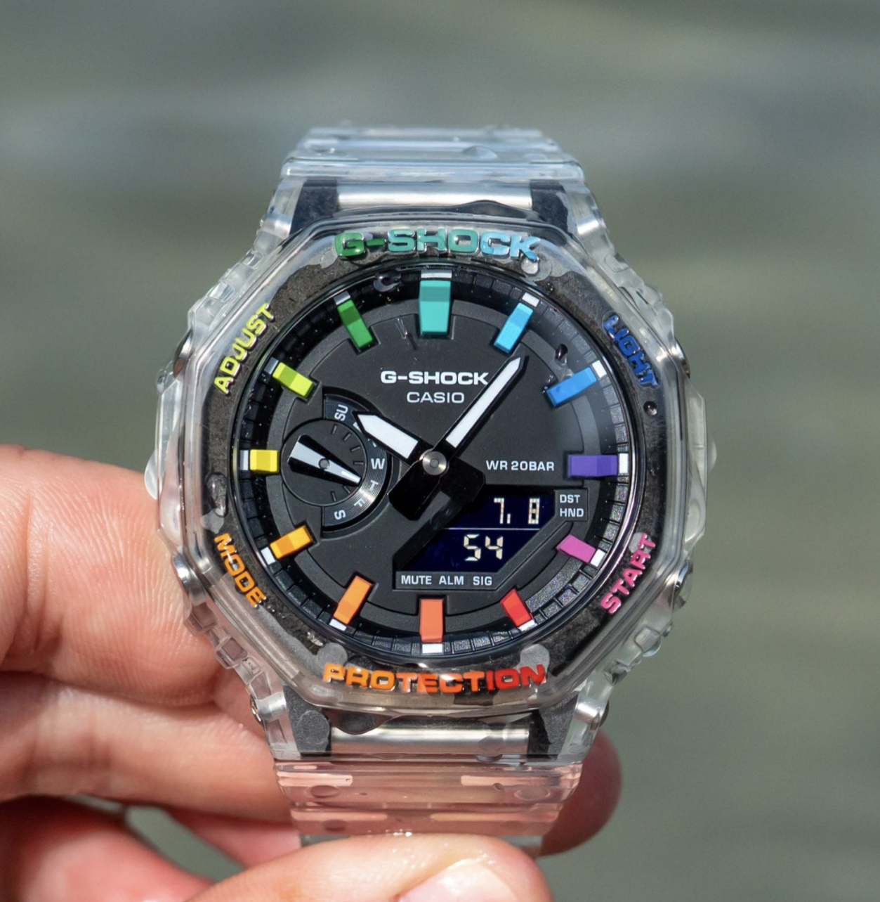 G-Shock CasioOak Jellyfish Rainbow